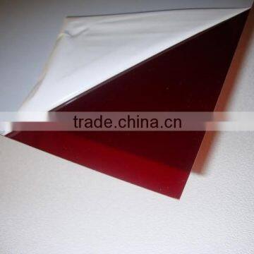 foshan tonon polycarbonate panel manufacturer red polycarbonate board (TN0340) made in China