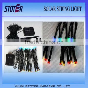 hot-sale colorful flashing Christmas solar string light