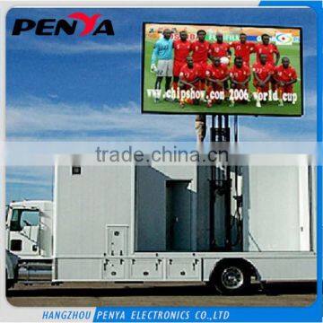 Full Color RGB High brightness P10 truck mobile led board sign