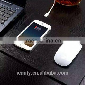 New Qi Wireless Charger Charging Mouse Pad Mat For Samsung Galaxy S7 S6 S6 Edge photo-2