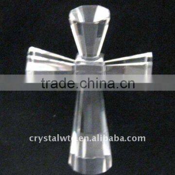 Crystal religion craft--crystal crucifix