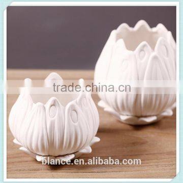 decorative flower design reed diffuser ceramic bottle