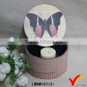 Butterfly Shabby Chic Wood Decoative Storage Units photo-1