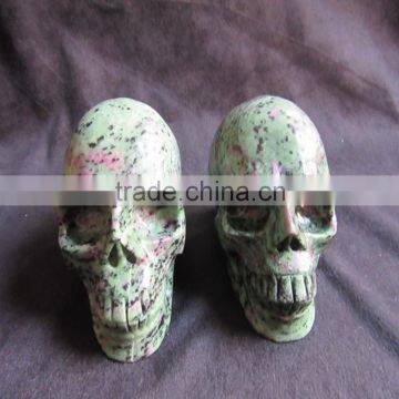 Crystal quartz skull for crafts with Hallowen Day for sale