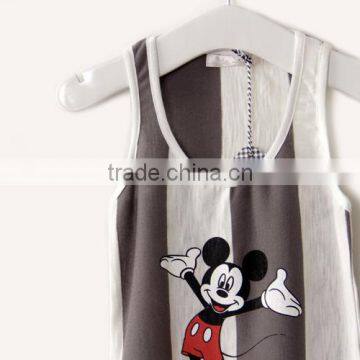 Wholesale sublimation printing tank top for children with your design