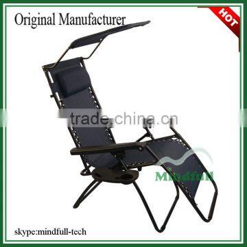 Lightweight Folding Cheap Comfortable Recliners With Table And Canopy photo-2