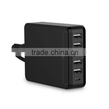 6 ports desktop usb charger