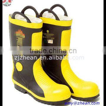 Typical Firefighting Boots Men's Steel Toe Tactical Rescue Boots
