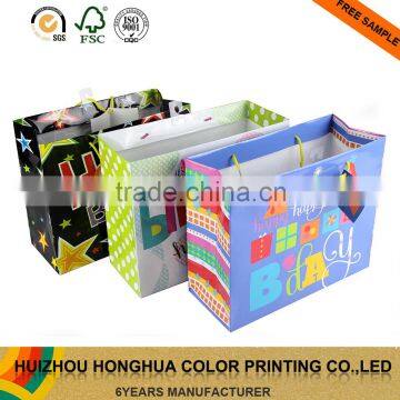 Manufacturer wholesale custom shopping paper bags packaging gift bags