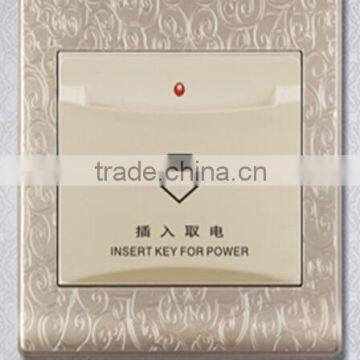 electric card switch hotel with card