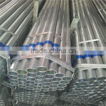 1/2" to 8"FOB tianjin Q235 low carbon HDG steel tube for scaffolding and fencing