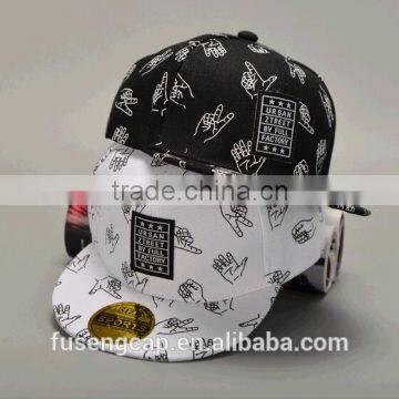 Wholesale Cheap Custom 6 Panel Snapback Hat/Cap