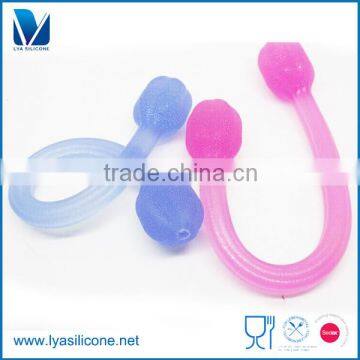 Custom OEM High Quality Chest Developper Body Pull Rope Exercise Anytime Silicone Stretch Rope