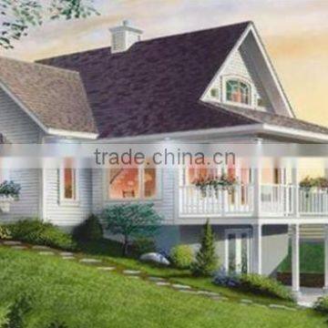 china modern prefab light steel villa hous