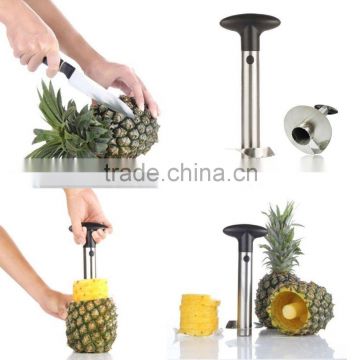 Stainless Steel Fruit Pineapple Peeler Corer Slicer Cutter For Kitchen Gadget