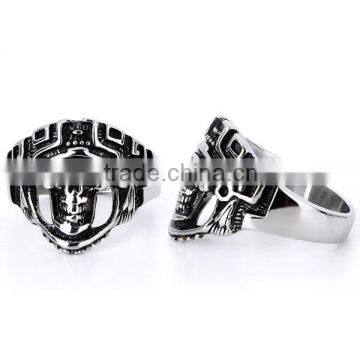 SRR0014 Trend 2016 Custom Biker Pirate Skull Ring