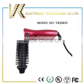 electric magic comb mini folding hair curling iron brush