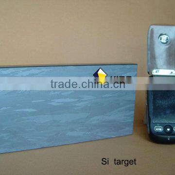 Silicon Metal Si Target Silicon Targets Si 99.999% photo-2