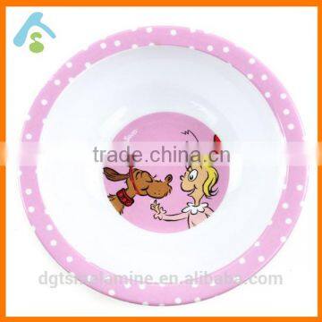 BPA-free melamine dinner bowl for kids;high quality melamine dinner bowl