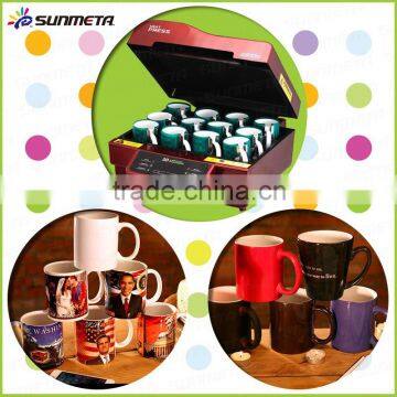 Sunmeta factory directly mug T-shirt plate 3D sublimation vacuum heat press machine