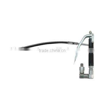 grease gun with flexible terminal