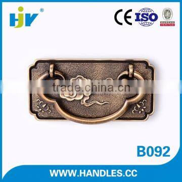 China wholesale cheap solid vintage brass door handles