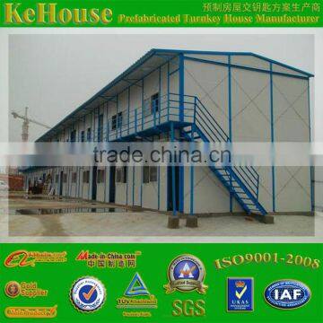 prefab steel frame sandwich panel ready made house for sale