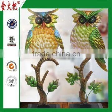 2015 Hot Selling Custom owl sculpture indoor