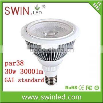 led 30w e27 dimmable par38 parlights