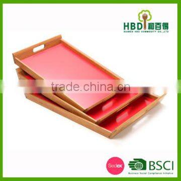 Hot selling Bamboo Trays,Bamboo Breakfast Tray,Bamboo Food Tray