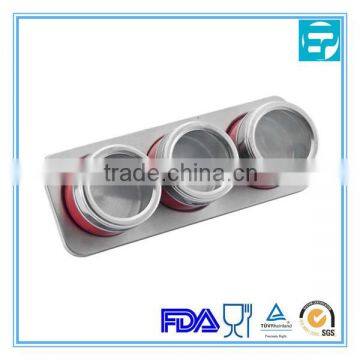 Stainless Steel Salt Canisters with color painting in Jiangmen fatory