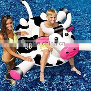 giant LOL54"Inflatable Cow Ride-OnWater Outdoor PoolRaft Float SwimToy/inflatable pool float manufacturers/pool float inflatable