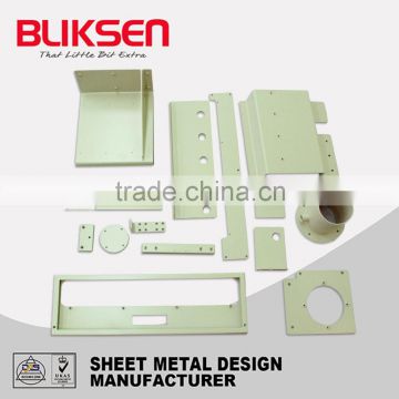 Bliksen custom aluminum parts made by fiber laser cutting machine