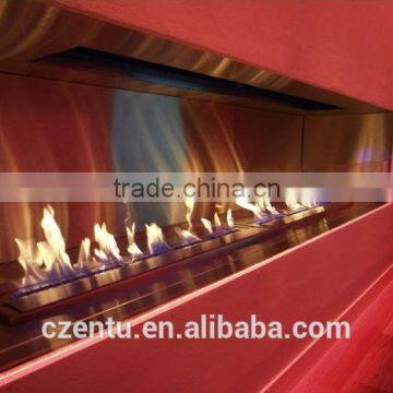 modern type intelligent bio ethanol fireplace with perfect flame