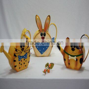 antique garden metal flower pots
