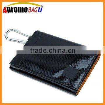 High quantity fashion tarpaulin custom wallet