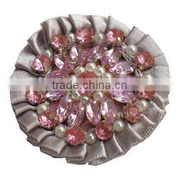 Decorative accessory beaded shoe flower