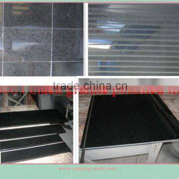 G684 black granite polished tile