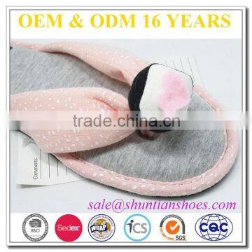 2016 Lovely Pink Heart Cheap Women Flip Flops in China photo-4