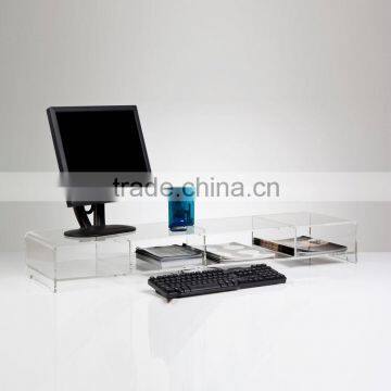 Dual Monitor Stand and Desk Tidy(OF-U-386)