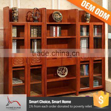 Alibaba China Supplier Library Closed Small Red Bookcase