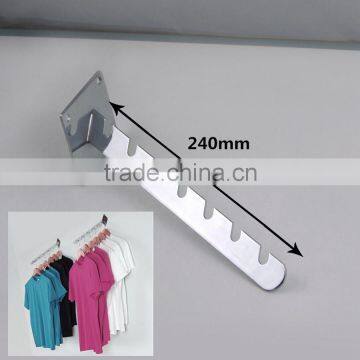 Shop clothes display shelves ,wall clothes hook