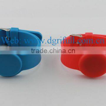 High Frequency HF Justable RFID Silicone Wristband Support Reading Writing photo-2