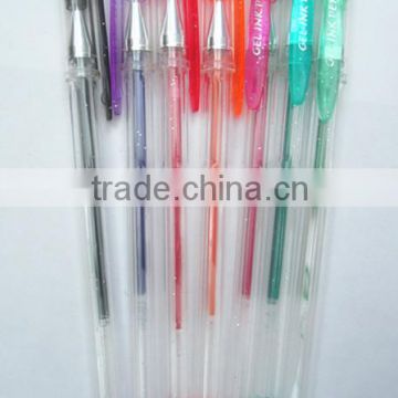 10 pcs glitter gel pens