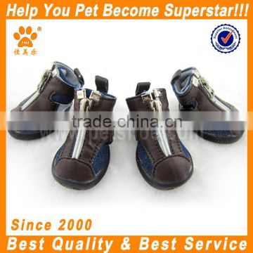 JML best selling dog accessories fabric denim dog boots for pet fashion canvas shoe for dog