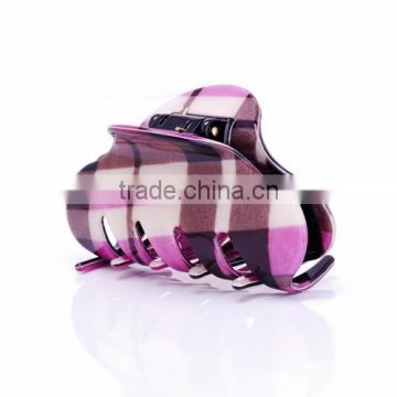 Professional acrylic jaw hair clip supplies assorted color claw clip