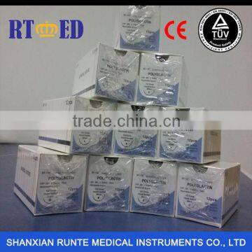 "RTMED"Raw Material Of Polyglycolic Acid 910 sutures with needle