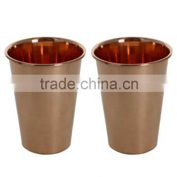 Solid Copper Pint Glasses