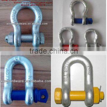 Hot Sale U.S. Type Bow Shackle and d Shackle, Lifting Chain Shackles photo-3