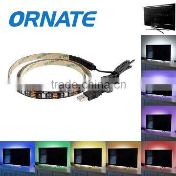 high efficiency smd3528 black light usb powered led strip